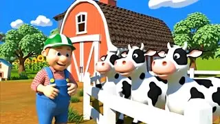 Old MacDonald Had a Farm | Nursery Rhyme Song for Kids | 3D Animation