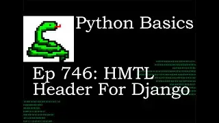 Python Basics Tutorial Put A Header On Our Web Page