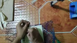DIY Wedding Invitation using Sinamay | Marjoe YT