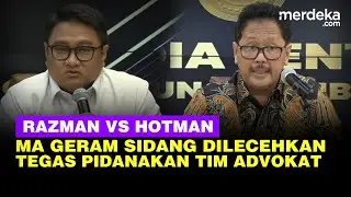 Geram MA Ricuh Sidang Razman Vs Hotman Lecehkan Peradilan, Ancam Pidanakan Tim Advokat