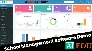AI Edu ERP School Management System Demo #schoolerp #school #demo