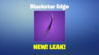 Blackstar Edge | Leak | Fortnite Pickaxe