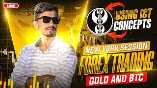 LIVE FOREX TRADING I NYC SESSION I GOLD & BTC TRADING| FOREX HINDI I TopG Hary
