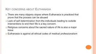 Applying Ethical Theories Presentation, Global Perspectives on Euthanasia ,