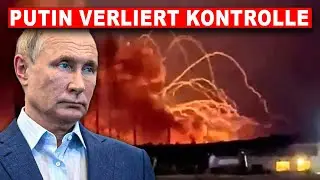 Ukraine versetzt schweren Schlag &ndash; Russlands angeblich sichere Zonen stehen in Flammen