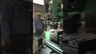 Flange dia350 in drilling machine 