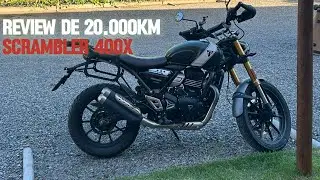 SCRAMBLER 400X APÓS 20.000km - VALE A PENA?