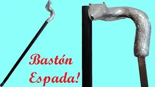 Cómo hacer un Bastón Espada, Parte 2 FINAL!