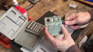 Изготовление шайб из нержавеющей стали для складных ножей