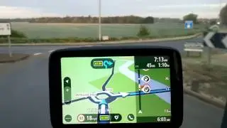 TomTom GO 6200 Country lane instructions