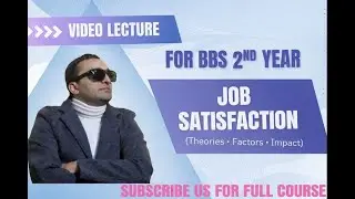 Job Satisfaction | OB&ndash;HRM Chapter 4