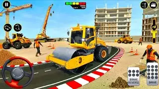 JCB Games 2025 | Country Side Road Construction Simulator | JCB Road Construction | Android Gameplay