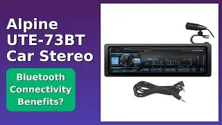 REVIEW (2025): Alpine UTE-73BT Car Stereo. Features.