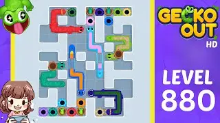 Gecko Out Level 880 Solution Walkthrough