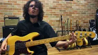 Kraftwerk - Radioactivity | Bass Cover By Klean
