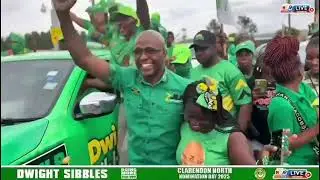 Dwight Sibblies Northern Clarendon Nomination Day2025#Dwight Sibblies#clarendon #northern#jlp#1#2025
