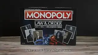 MONOPOLY: Law & Order | The Op Board Game Showcase