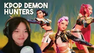 WAIT BECAUSE WHY AM I CRYING?? KPop Demon Hunters | Movie REACTION