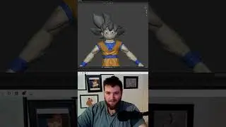 Музыку написал проплаченный актёр. #blender #dragonball #shorts