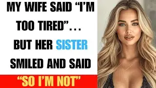 My Wife Said “I’m Too Tired”… but Her Sister Smiled and Said, “So I’m not.”