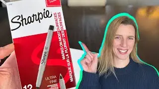 Sharpie Ultra Fine Point Marker Gives You Precision & Vibrancy!