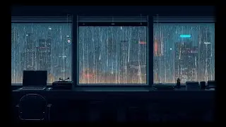 【作業用BGM】哀愁のピアノと雨音 ｜ 懐かしい夕焼けに包まれてリラックス ｜ 勉強・睡眠用BGM
