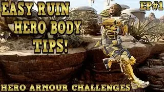 BLACK OPS 3 RUIN HERO BODY FAST! | HERO CHALLENGES WALKTHROUGH | EPISODE 1 HERO RUIN BODY