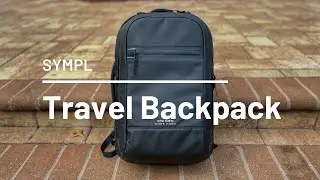 Обзор рюкзака Sympl Travel Backpack &mdash; погодоустойчивый технологичный рюкзак для путешествий