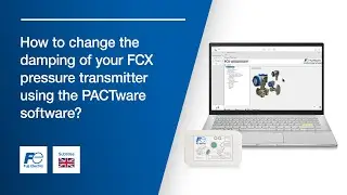 Tutorial FCX pressure transmitter, HART&reg; modem: How to change damping using PACTware software?