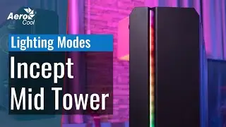Genesis Mid Tower Case - Lighting modes
