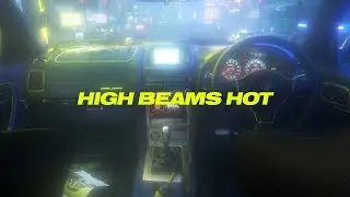 MANILA GREY - High Beams Hot (feat. azel north) (Lyric Video)