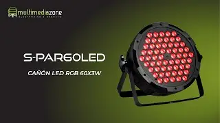 S-PAR60LED - Cañón LED RGB 60X3W SCHALTER