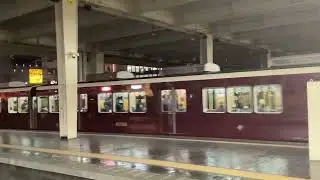 阪急電車神戸線1019元アートトレイン新開地行き準特急・8006リニューアル朝夕限定能勢電直通日生エクスプレス