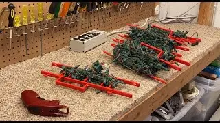 Christmas 2025 | Test and Repair Multiple Strings of Vintage Incandescent Mini Lights from 1992