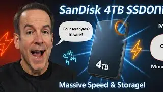 My New SanDisk 4TB Hard Drive Surprised Me!