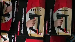 AEROPRO Air Stapler Pneumatic Stapler Machine 20-22 gauge 80-series and 71series 6-16mm crown staple