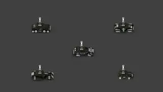 Modulas Isometric Vehicles