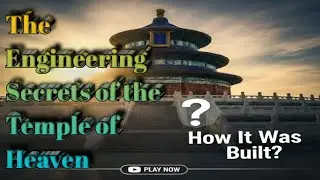 How was it Built? The Engineering Secrets of the Temple of Heaven | #china #knowledge #3danimation 