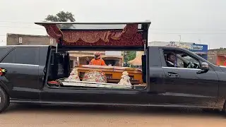 Fïk Fameica’s mother (RIP) tribute Convoy to Luweero Kasana from Kampala for burial on Monday 