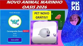 322) NOVO ANIMAL MARINHO CARANGUEIJO OASIS e PET FOCA SERENATA no PK XD | Tia N&ecirc;