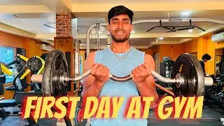 First day at gym | Beginners first day at gym | gym vlog |  | first day gym vlog