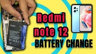 Замена аккумулятора Redmi Note 12 | Как заменить аккумулятор Redmi Note 12 | Ремонт телефонов Hello