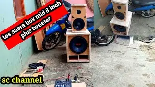 CEK SOUND BOX SPEAKER MID 8 INCH RUMAHAN