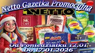 NETTO – Nowa Gazetka Promocyjna od poniedziałku 12.01.2026 🥳 Na Dobry Początek Tygodnia
