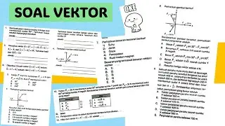 #VEKTOR fisika uraian dan dot 1 sampai 12