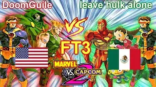 Marvel vs Capcom 2: New Age of Heroes - DoomGuile vs leave hulk alone FT3