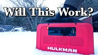 Hulkman Mega Power Station:Running 4 Cameras ALL NIGHT! 