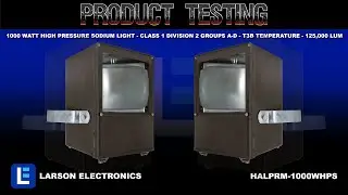 1000 Watt High Pressure Sodium Light - Class 1 Division 2 Groups A-D - T3b Temperature - 125,000 lum