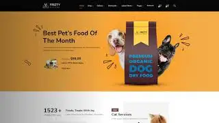 Frizty - Pet Shop WooCommerce Theme
