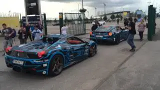 Gumball 3000 House Cartu F12, 458, R8